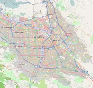 Downtown Historic District (San Jose, California) is located in San Jose, California