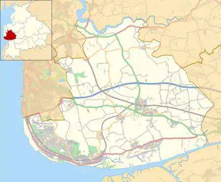 HMP Kirkham is located in the Borough of Fylde