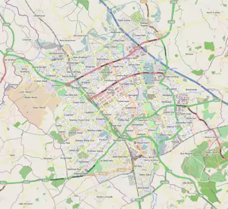 Oxley Woods is located in Milton Keynes