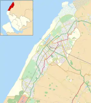 Kew is located in Southport