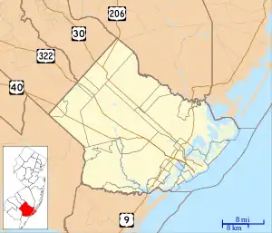 Brigantine is located in Atlantic County, New Jersey