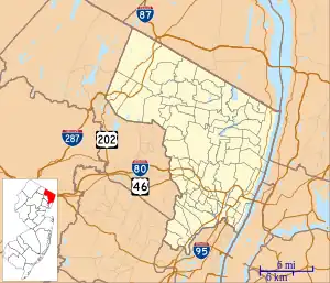 Fort Lee is located in Bergen County, New Jersey