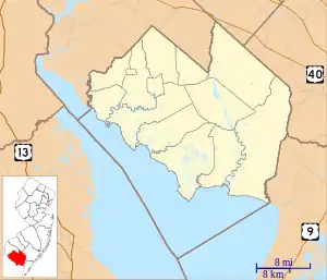 Cumberland-Hesstown is located in Cumberland County, New Jersey