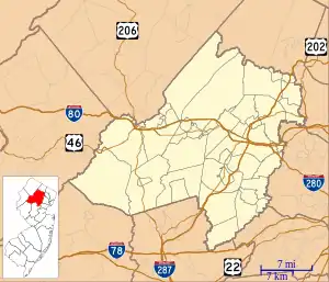 United States Army 4039 is located in Morris County, New Jersey