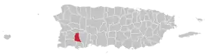 Sabana Grande map