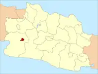 Sukabumi city is located in the western Parahyangan region, surrounded by Sukabumi Regency in West Java province