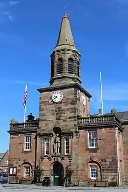 High Street, Tolbooth including Iron Lamps