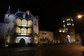 Moutier Abbey and its church, Saint-Symphorien