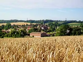 A view of the village of Longuesse