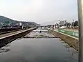 Looking downstream along the Jeongeupcheon from Chosangyo