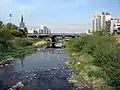 Upstream from the confluence with the Anyangcheon