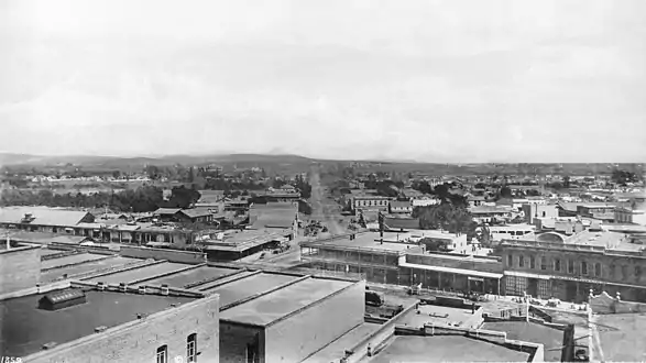 Site of the Los Angeles Star