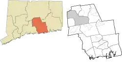 Fenwick's location within the Lower Connecticut River Valley Planning Region and the state of Connecticut