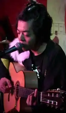 Video still of Tavito Nanao performing at Pianos in NYC October 29, 2013