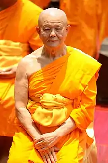 Luang Por Dattajivo sitting