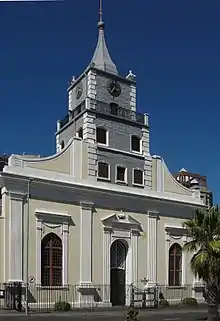 This unique group of eighteenth century buildings stands in Strand Street, higher up and across the street from Koopmans-de Wet House. It owes its attraction to the fact that these buildings were designed as an architectural entity. Type of site: Church.