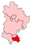 A small constituency, located in the southwest of the county.