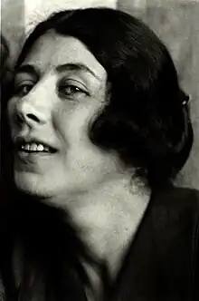 Liubov Popova before 1920.