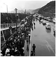 March on New Zealand State Highway 1 in Wellington