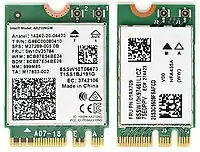 M.2 2230 (left) and M.2 1630 WiFi cards