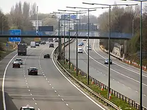 M602 leaving Manchester - geograph.org.uk - 1801316.jpg