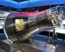 Sigma 7 (Spacecraft No. 16) at the United States Astronaut Hall of Fame, 2011