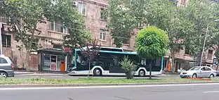 MAN Lion's City 12G Bus on line 1 in Yerevan