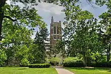 View of Beaumont Tower from the north