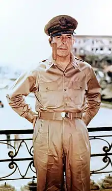 Photographic portrait of Douglas MacArthur