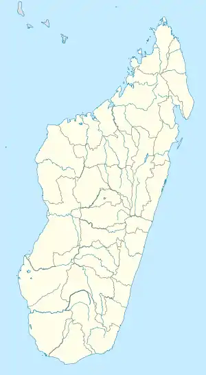 Ifanadiana is located in Madagascar