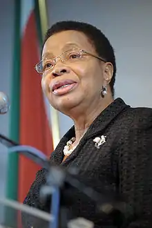 Graça Machel (DHL), First Lady of South Africa