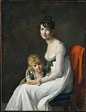 Madame Philippe Panon Desbassayns de Richemont (Jeanne Eglé Mourgue) and Her Son Eugène (Metropolitan Museum of Art)