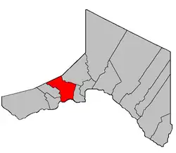 Location within Madawaska County.