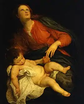 Madonna and Child by Anthony van Dyck, c. 1621-1627