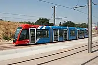 A tram on Line ML-3.