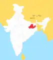 Magahi-speaking region of Bihar and Jharkhand