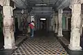 Mahamantapa (large hall) leading to inner mantapa and sanctum of the Veeranarayana temple in Gadag