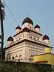 Brohmomoyee Kali mandir, backside view