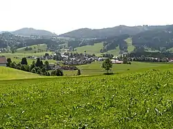 Maierhöfen seen from the west