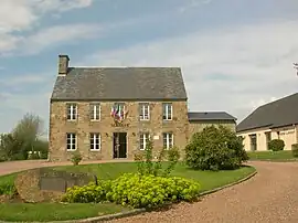 The town hall in Aubusson