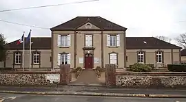 The town hall in Vaupillon