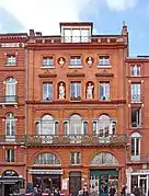 Facade with moulded terracotta decorations (19th c.)