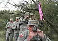 Texas State Guard during a Land Navigation joint training exercise.