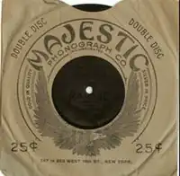 Example of 7 inch Majestic with sleeve