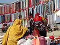 Magh Mela at Prayaga Sangam Uttar Pradesh India is a fair associated with the Sankranti Hindu festival