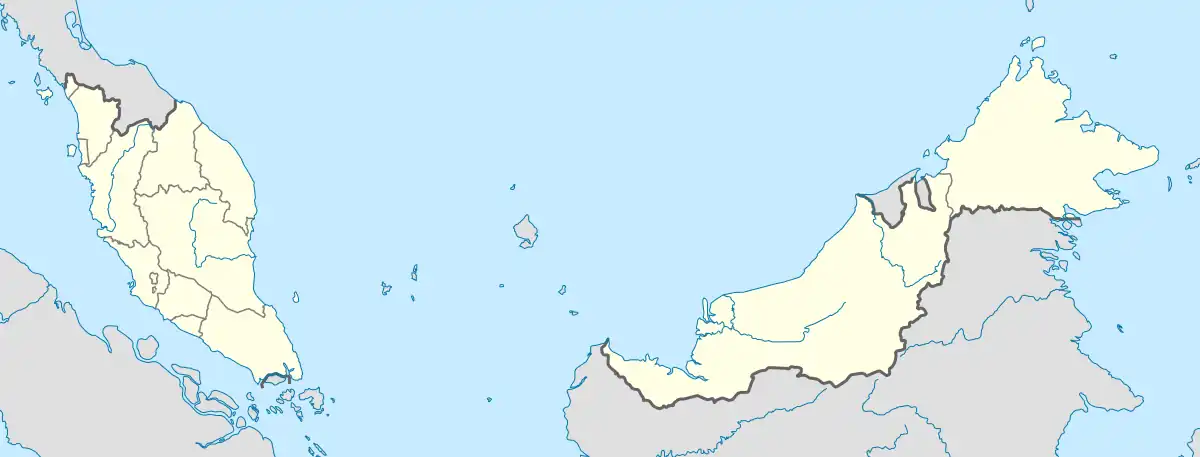 Map showing the location of Clearwater Cave System