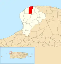 Location of Maleza Alta