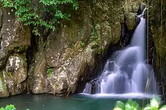 One of the seven falls in Mambukal