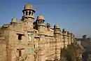 The Man Singh (Manasimha) palace at the Gwalior fort