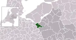 Location of Nijkerk